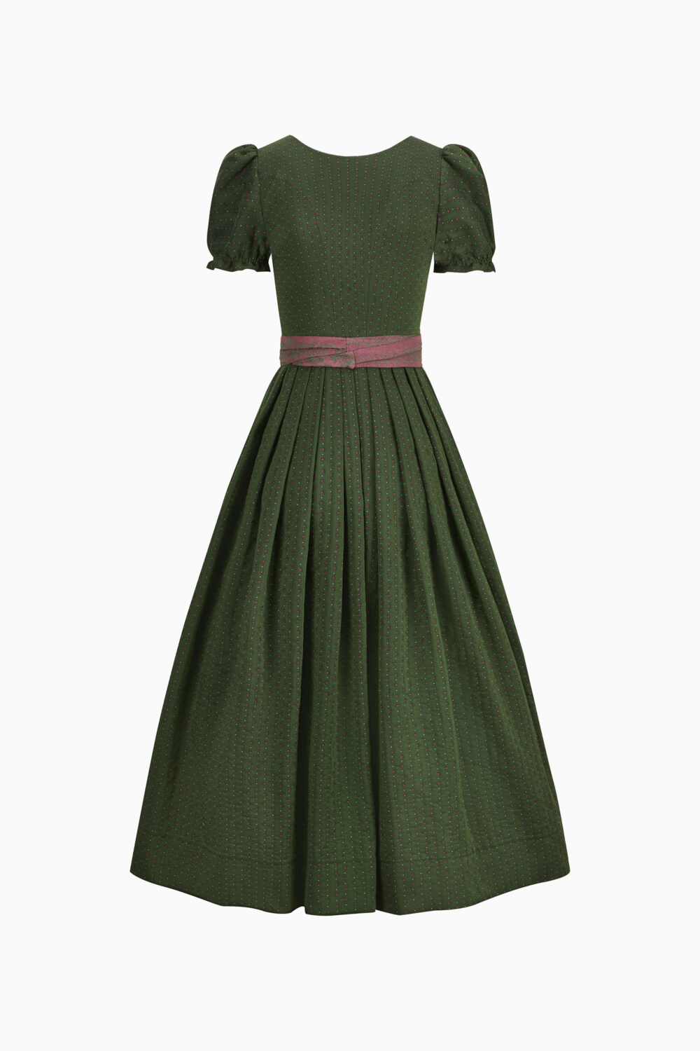Elodie Dirndl Dress – Meadow/Dragon Fruit