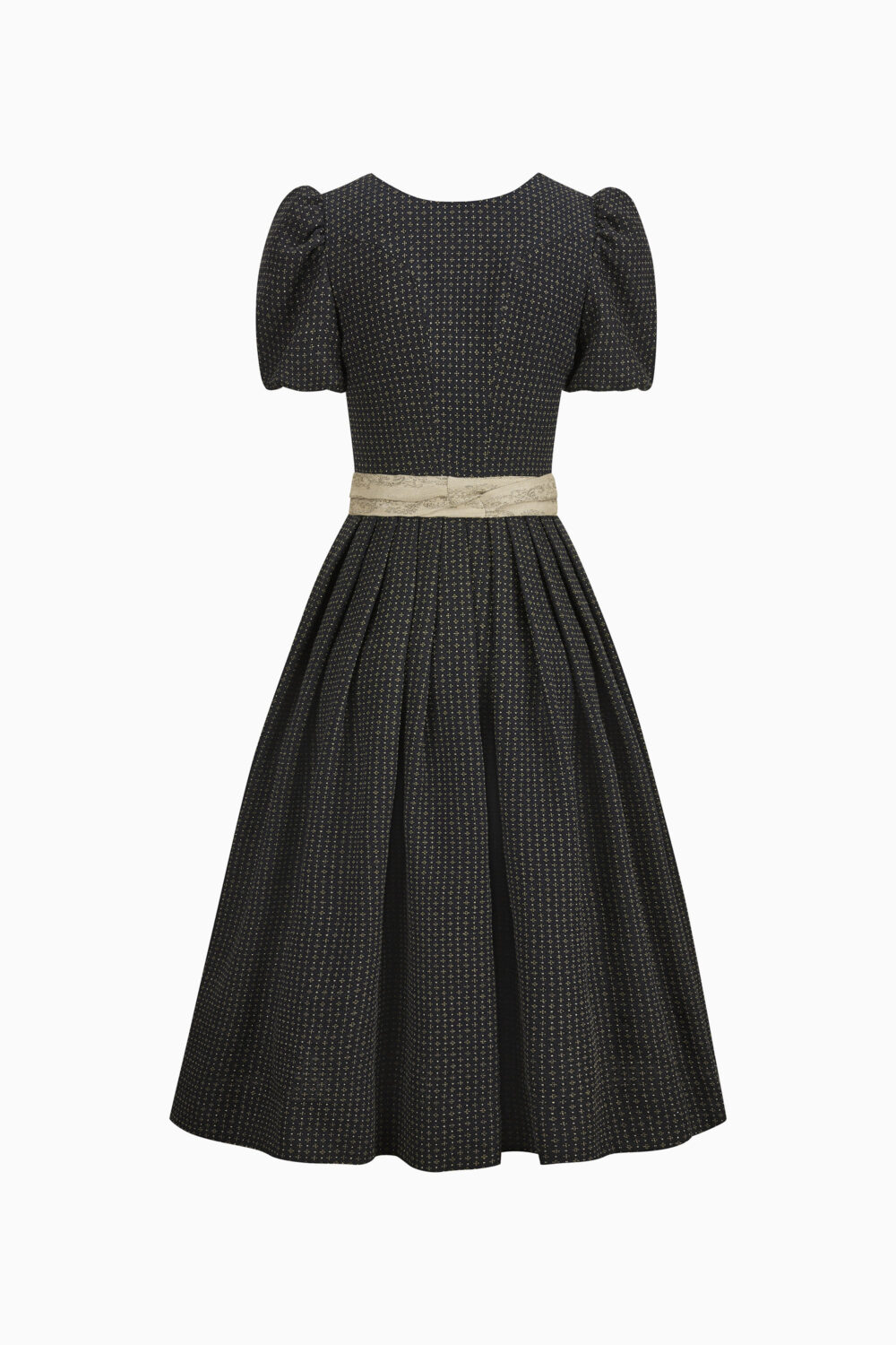Laura Dirndl Dress – Ocean Blue/Sage
