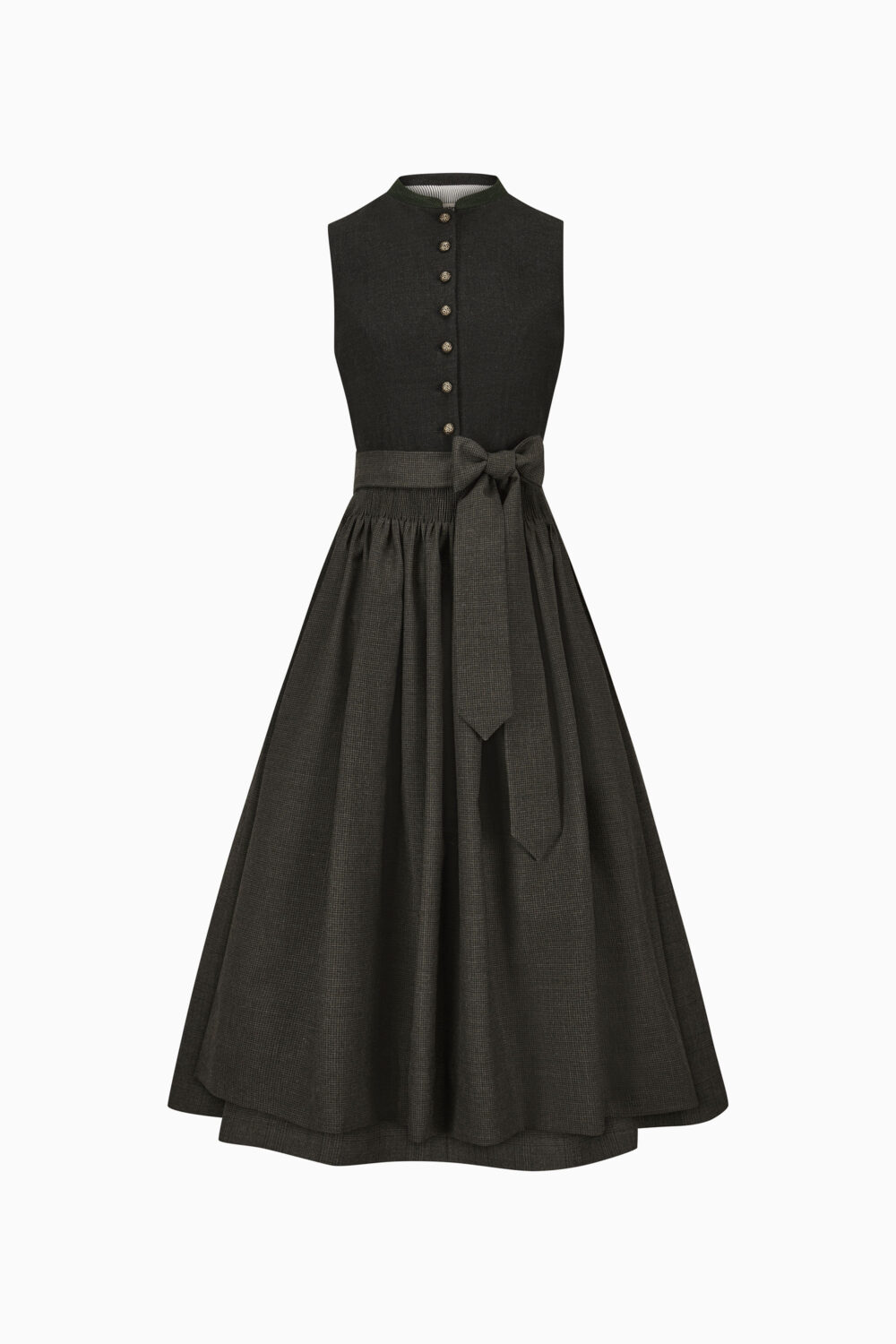 Magda Dirndl Dress – Rosemary/Bronze Green