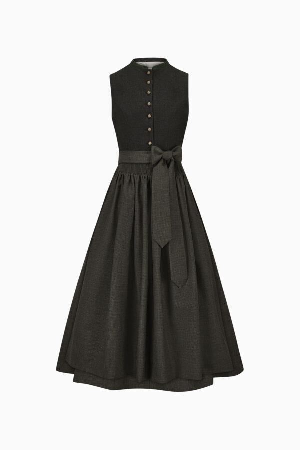 Magda Dirndl Dress – Rosemary/Bronze Green