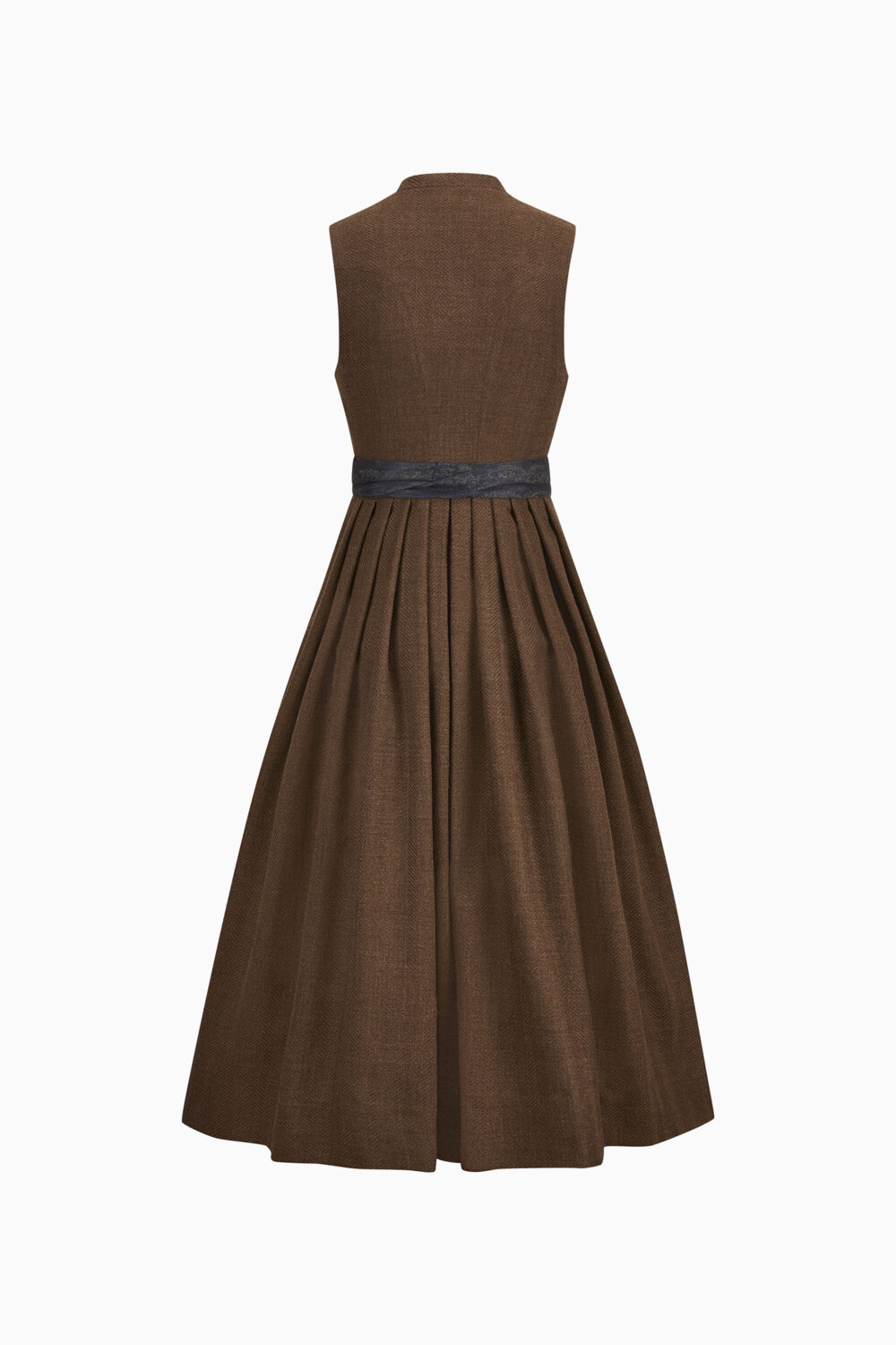 Magda Dirndl Dress – Brown Sugar/Black Forest