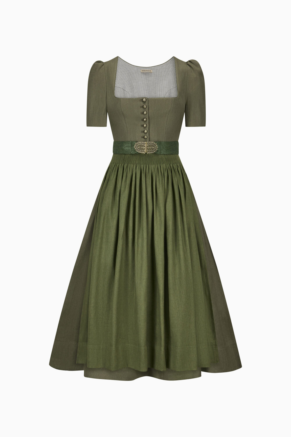 Hanni Dirndl Dress – Olive/Meadow