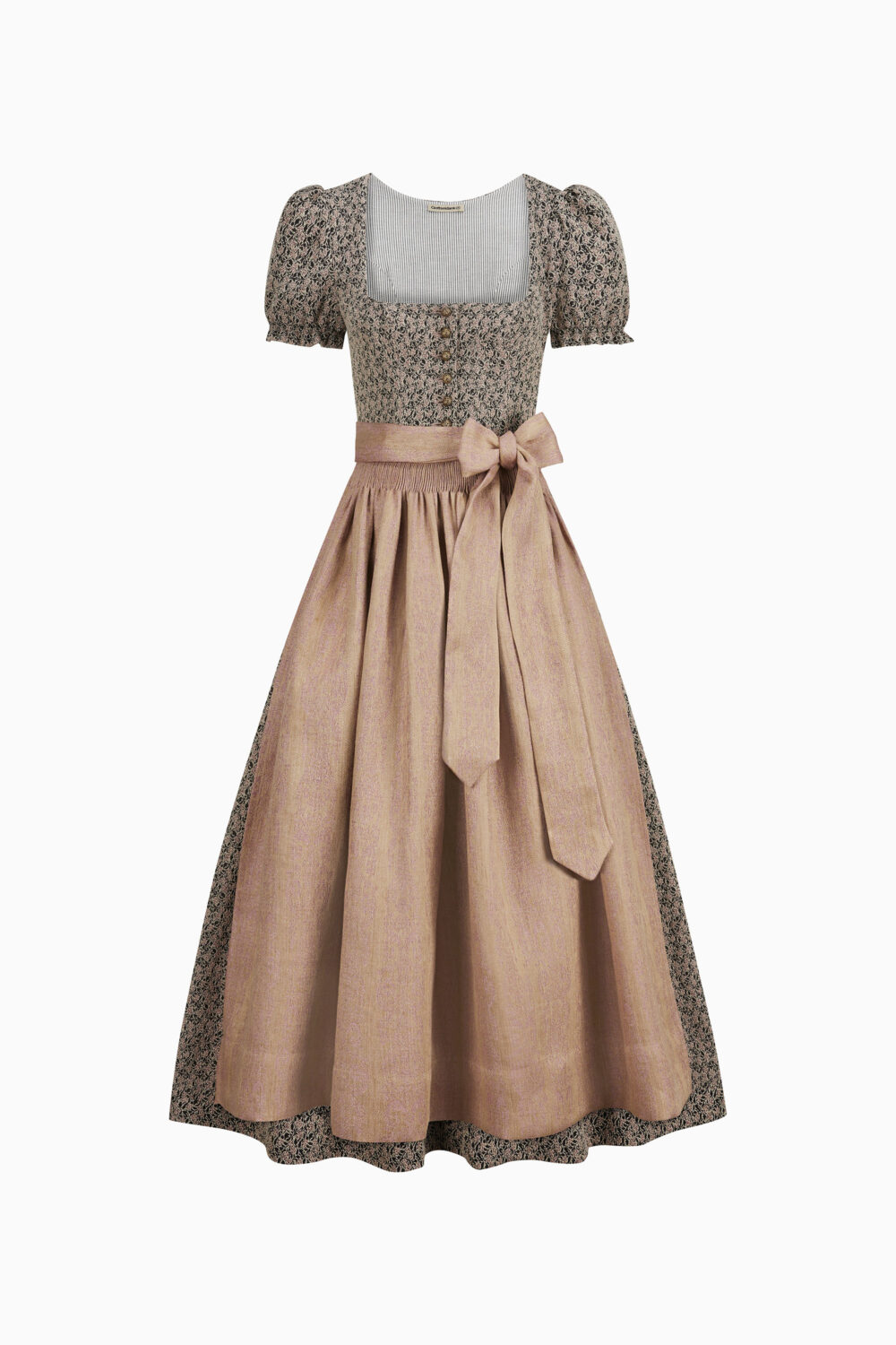 Elodie Dirndl Dress – Dusty Rose/Mauve Glow