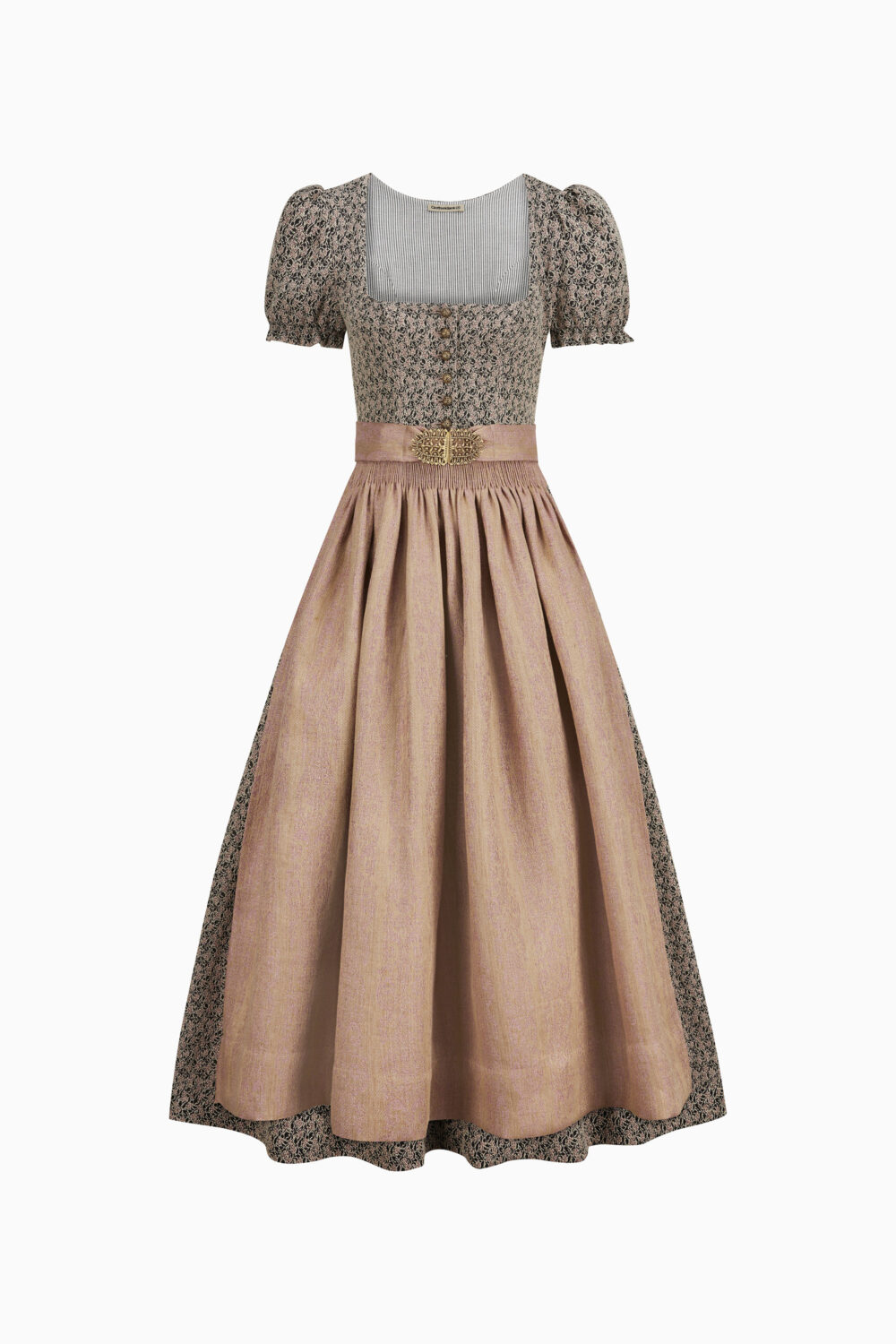 Elodie Dirndl Dress – Dusty Rose/Mauve Glow