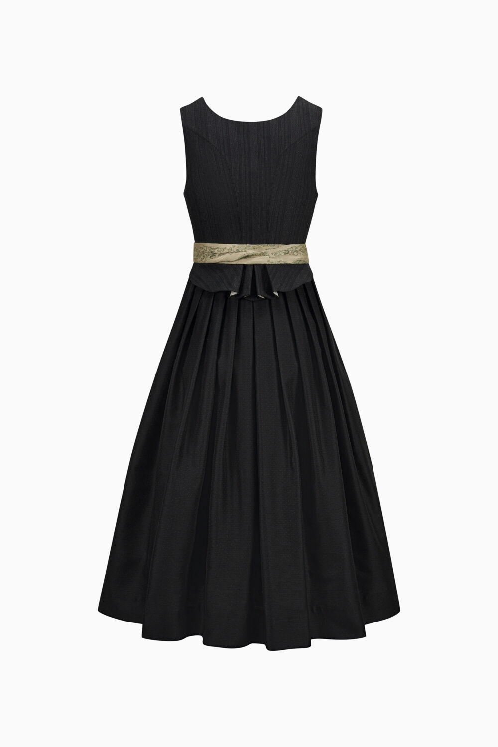 Tonja Dirndl Dress – Black/Elm Green