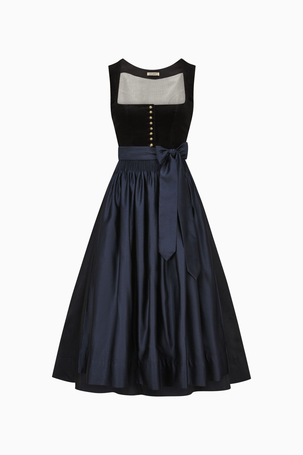 Monika Dirndl Dress – Black/Blue-Black