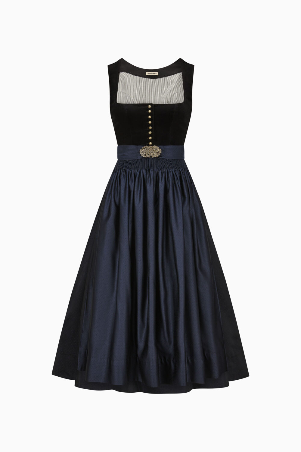 Monika Dirndl Dress – Black/Blue-Black