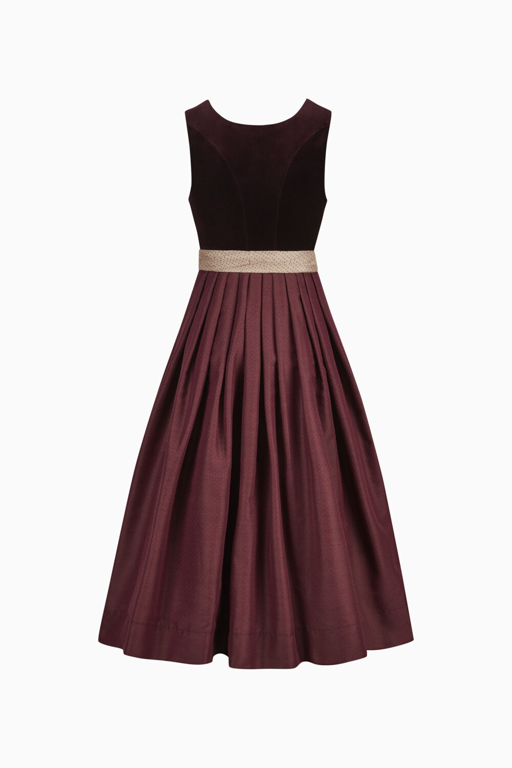 Monika Dirndl Dress – Bordeaux/Burgundy