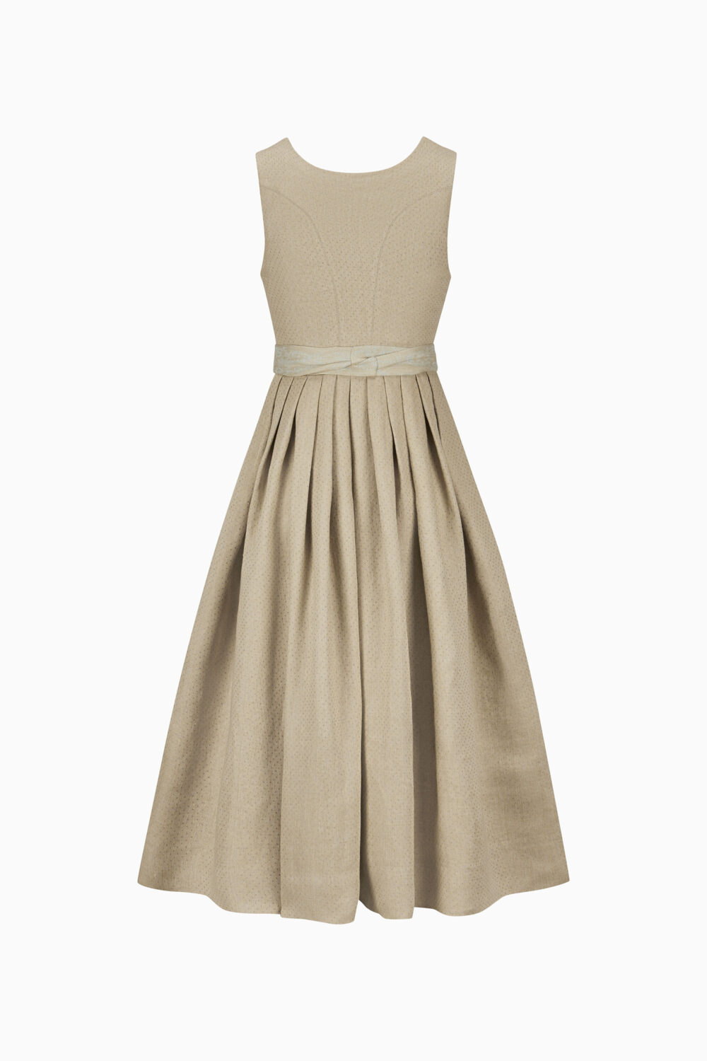 Monika Dirndl Dress – Sand/Winter Sky
