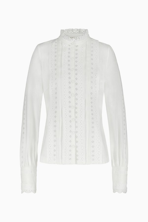 Lila Blouse - Gottseidank