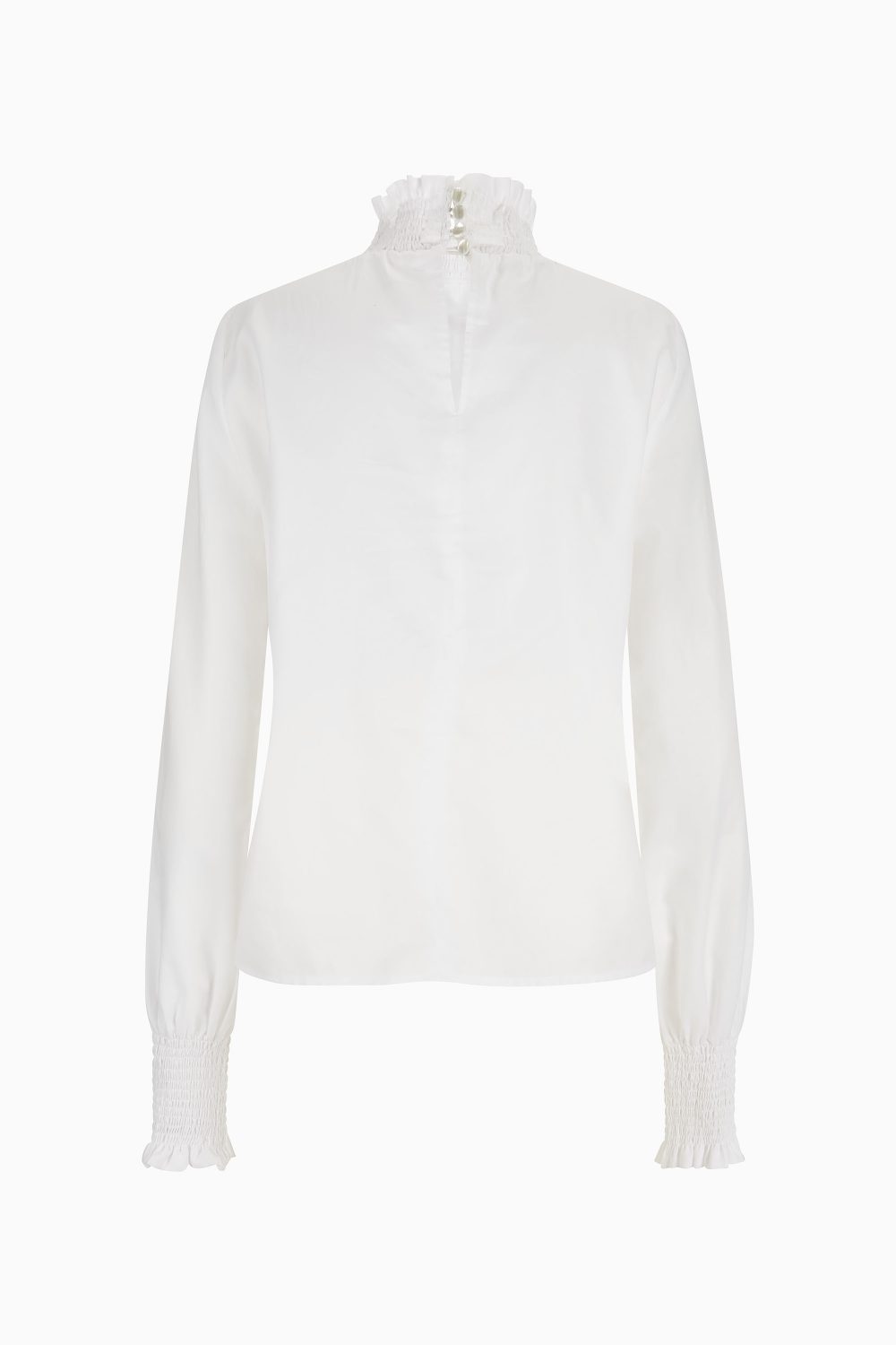 Luna Blouse – Eggshell